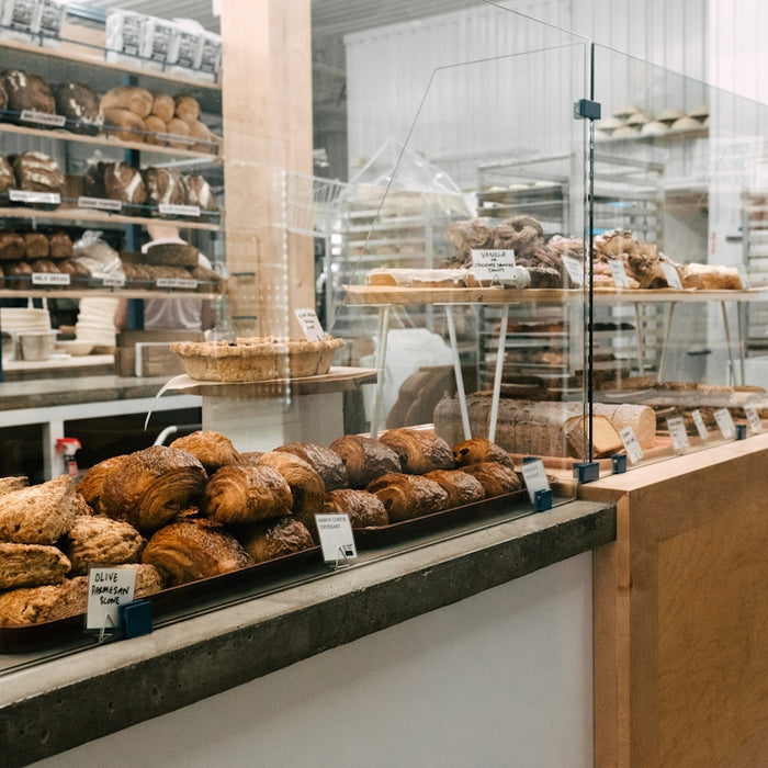a bakery filled with lots of baked goods