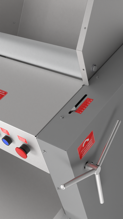 AMPTO CSC-510 Dough Breaker /  Sheeter 33 lbs capacity. Floor model. 2 Motors, 1 per roll. 20'' roll width. 1.5 HP each motor.