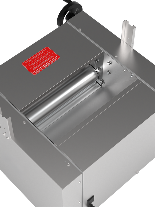 AMPTO CLM-390 Dough Roller & Sheeter table top. 16'' roll width. 16 lbs dough capacity.