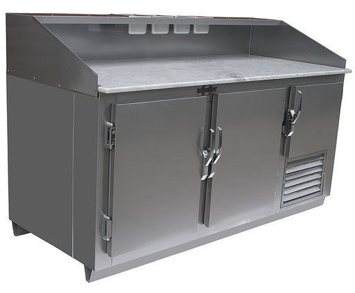 Universal Coolers SC-72-DRT 72" Dough Retarder Table, Stainless Steel - Marble Top - Top Restaurant Supplies