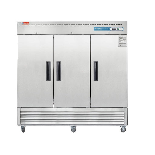 WESTLAKE Commercial Refrigerator 82" 3-Door 72 Cu.ft Stainless Steel | WKR-82B - Top Restaurant Supplies - Commercial Reach in Refrigerator - Westlake Kitchen