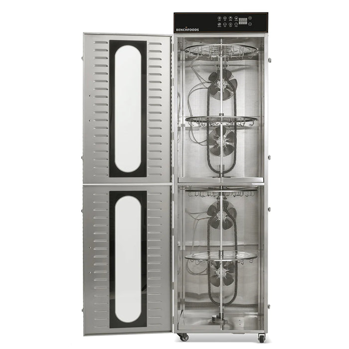 BenchFoods 116RCUD - Vertical Rotisserie & Biltong Maker - 2 Zone / 116 Hook - Top Restaurant Supplies