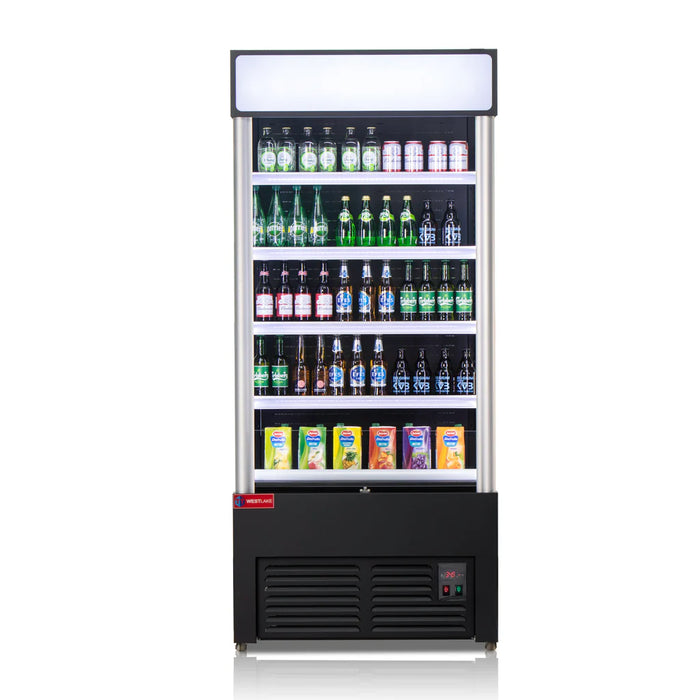 WESTLAKE LD3-2Z-C2  Black Open Air Merchandiser, Self-Contained, ‎36" - Top Restaurant Supplies -  - WESTLAKE