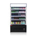 WESTLAKE LD3-2Z-C3 Open Air Merchandiser, Black Refrigerated Air Curtain Merchandiser,  46"W 33" D - toprestaurantsupplies.com