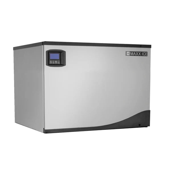 Máquina de hielo modular de la serie inteligente Maxx Ice MIM370NH-B580N, 30" de ancho, 361 lb, certificación Energy Star, en acero inoxidable