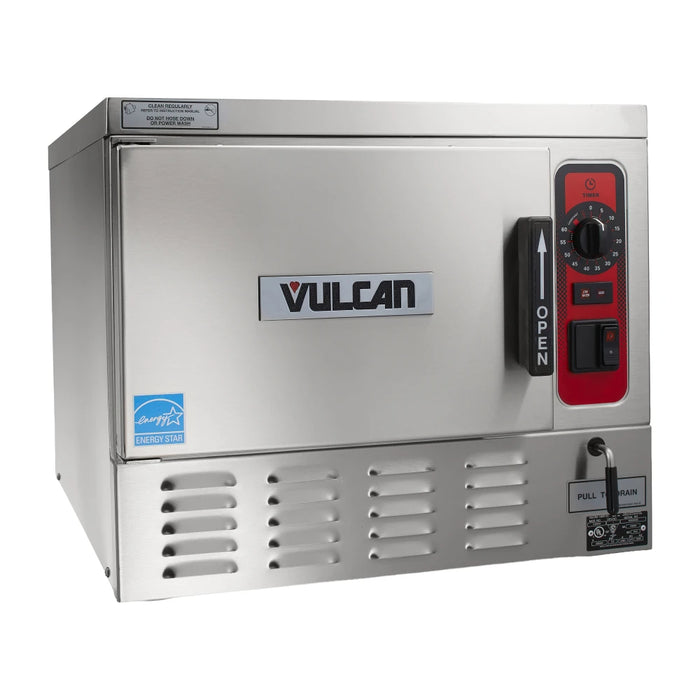 Vulcan C24EO3 Convection Steamer, (3) Pan, Countertop, 208v/3ph
