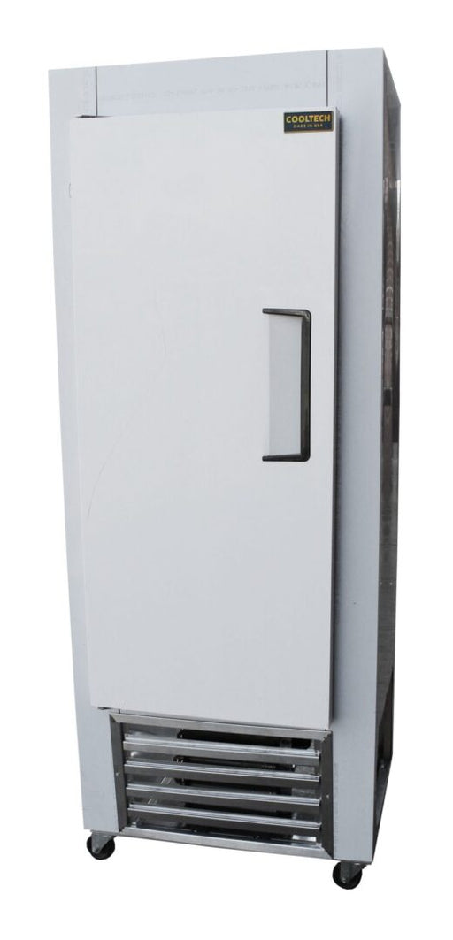 Cooltech CTR-26RI-F Stainless Steel 1-Door Reach-In Upright Freezer 26” - Top Restaurant Supplies - Reach-In Upright Freezer - Cooltech