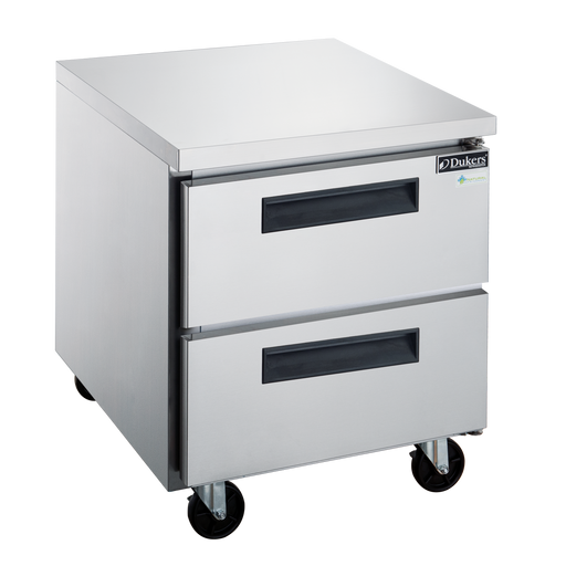 DUKERS 2-Drawer Undercounter Commercial Refrigerator | DUC29R-D2 - Call for pricing - Top Restaurant Supplies - Undercounter Refrigerator - Dukers