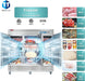 Westlake Commercial Reach in Freezer, 3 door 72 Cu.ft Stainless Steel Commercial Upright Freezer 81.5x30.7x81.9 inch - toprestaurantsupplies.com