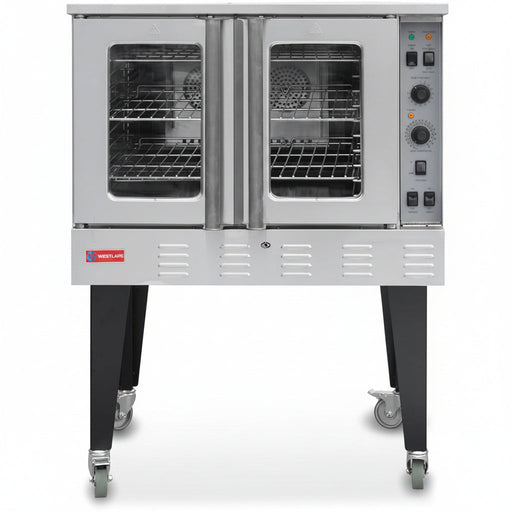 WESTLAKE Commercial Gas Convection Oven 39" Single Deck Full Size 60, 000 BTU Stainless Steel | GCO511 - Top Restaurant Supplies - Commercial Convection Oven - Westlake Kitchen