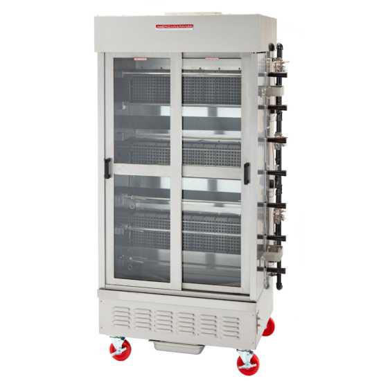 American Range ACB-7-NG 35 Chicken Rotisserie Oven - Natural Gas - 105,,000 BTU - 105,000 BTU