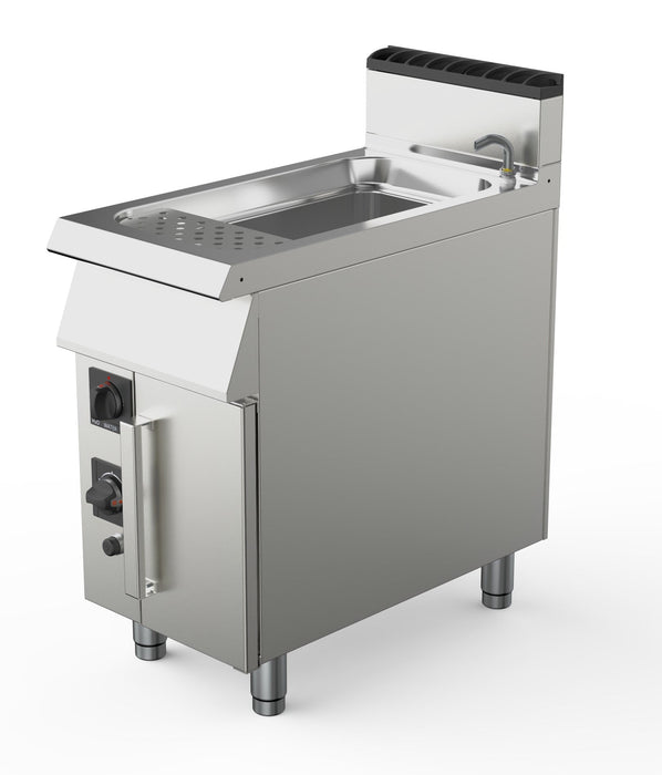 AMPTO 90CPG45 PLUS - Pasta cooker Gas, 1 Tank, dual burner