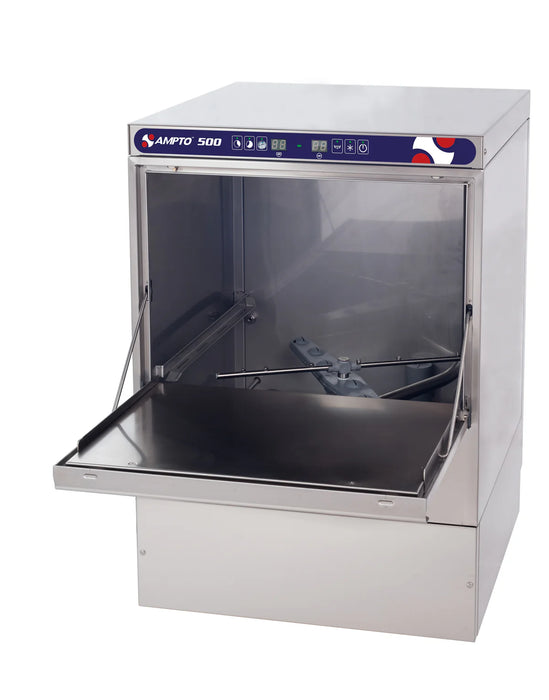 Ampto 500 - Undercounter Dishwasher, Door Type, Front Loading,  23-5/8"W, (20/30 Or 60) Racks/hour Capacity, High Temp - Top Restaurant Supplies - Dishwasher - Ampto