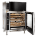 AR-7EVH Ventless Hood Electric Rotisserie Door Open