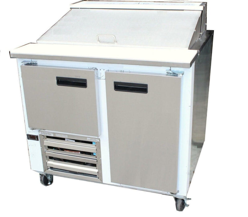 Cooltech CTR-36BM 1-1/2 Door Refrigerated Sandwich Prep Unit 36” - Top Restaurant Supplies - Sandwich Prep Unit 36” - Cooltech