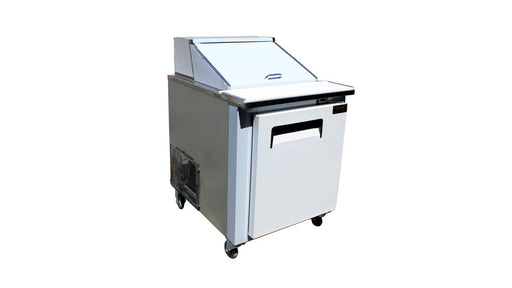 Cooltech CTR-27BMB Refrigerated 1-Door Sandwich Prep Table 27” - Top Restaurant Supplies - Sandwich Prep Table - Cooltech