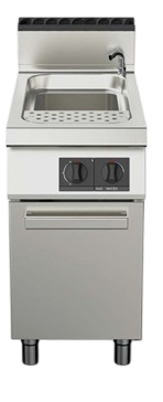 AMPTO 90CPE45 - Pasta cooker Electric, 1 Tank, dual power element