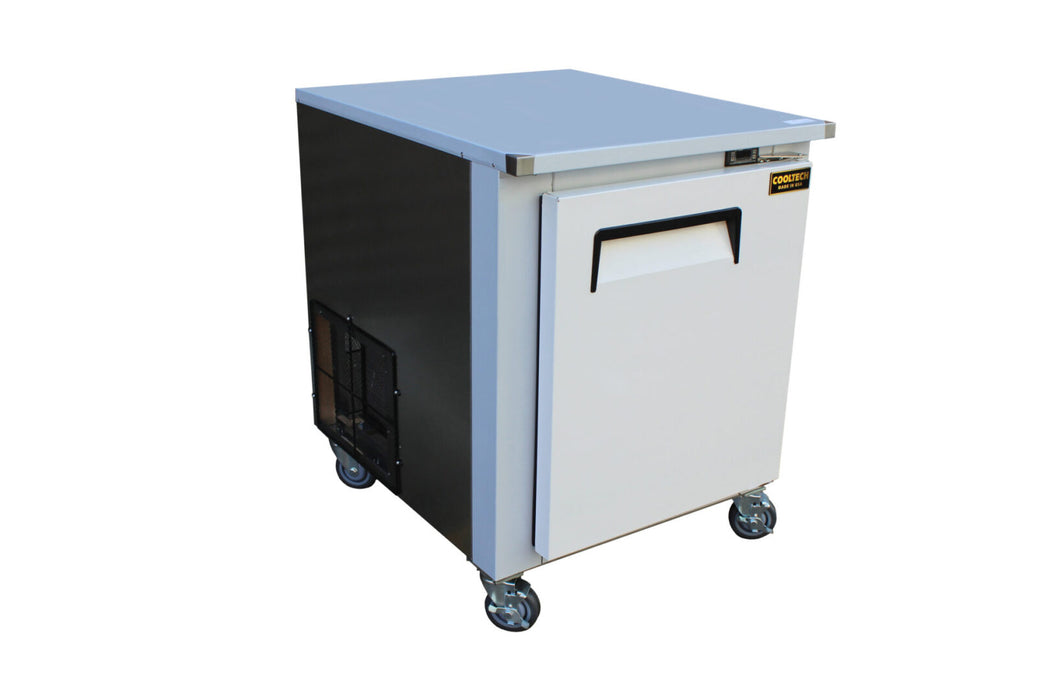 Cooltech CTR-27LBBF 1-Door Low Boy Worktop Freezer 27” - Top Restaurant Supplies - Worktop Freezer - Cooltech