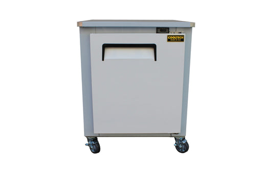 Cooltech CTR-27LBB 1-Door Low Boy Worktop Refrigerator 27” - Top Restaurant Supplies - Worktop Refrigerator - Cooltech
