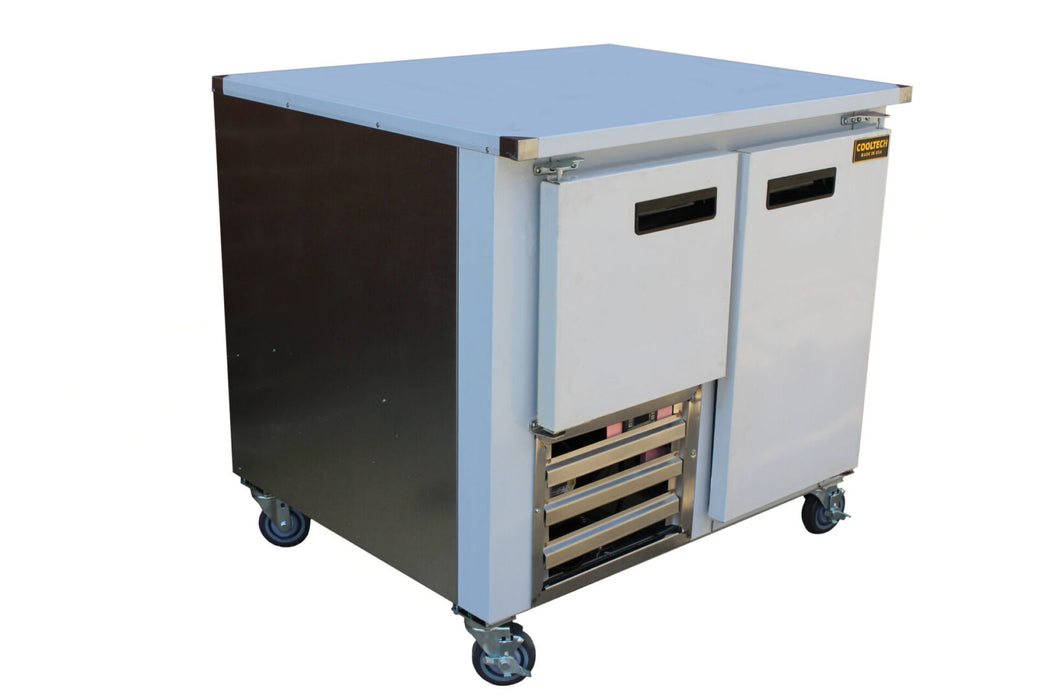 Cooltech CTR-36LBF 1-1/2 Door Low Boy Worktop Freezer 36” - Top Restaurant Supplies - Worktop Freezer - Cooltech