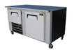Cooltech CTR-60LBF 1-1/2 Door Low Boy Worktop Freezer 60” - Top Restaurant Supplies - Worktop Freezer - Cooltech