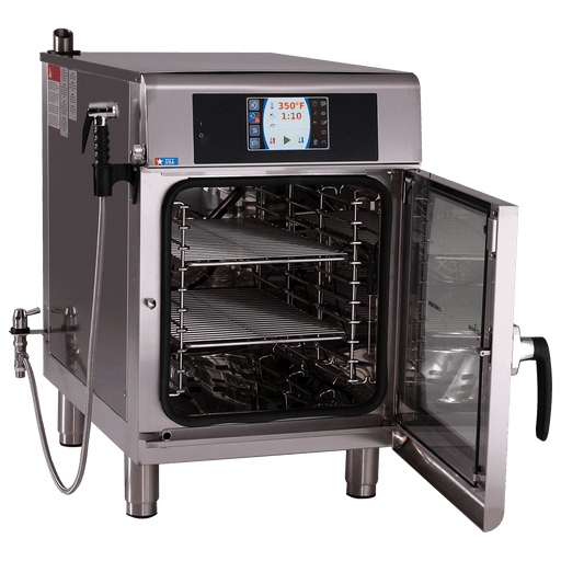 Alto-Shaam CTX4-10E Combitherm Combi Oven with door open
