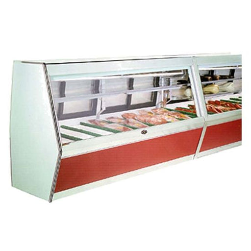 Marc Refrigeration ENMDL-12 142" Meat Display, Triple Pane Glass Front - Top Restaurant Supplies