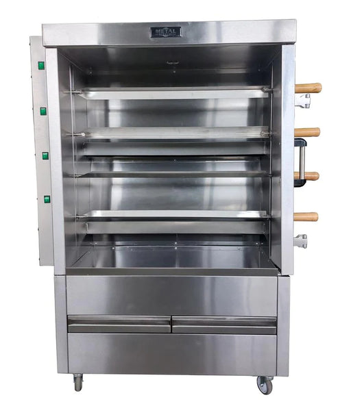 Metal Supreme FRG4VE Chicken Rotisserie - 20 Chickens - Gas - Top Restaurant Supplies