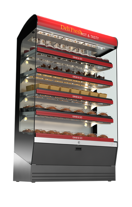 HSM-48-5S Heated Shelf Merchandiser