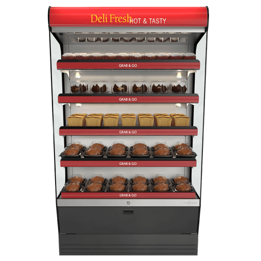 HSM-48-5S Heated Shelf Merchandiser