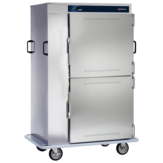 1000-BQ2-128 Halo Heat Mobile Banquet Cart
