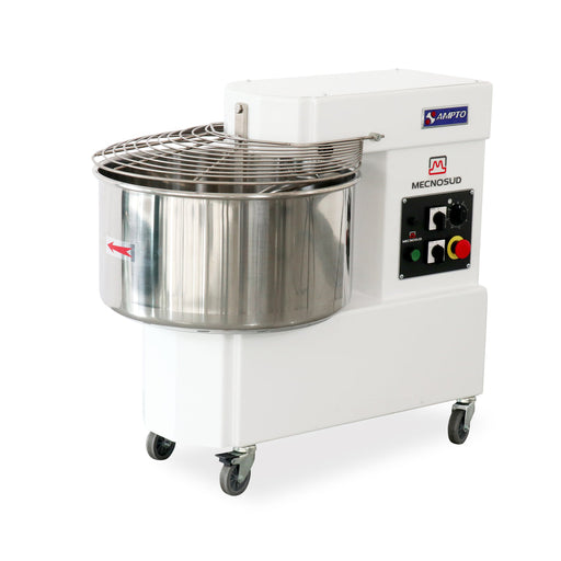 AMPTO iM44DUS Spiral Mixer 97 lbs dough. 62 lbs of flour. 50 Lts bowl. Fixed Head. 220/60/3 - 2 Speeds. ETL. NSF - Top Restaurant Supplies