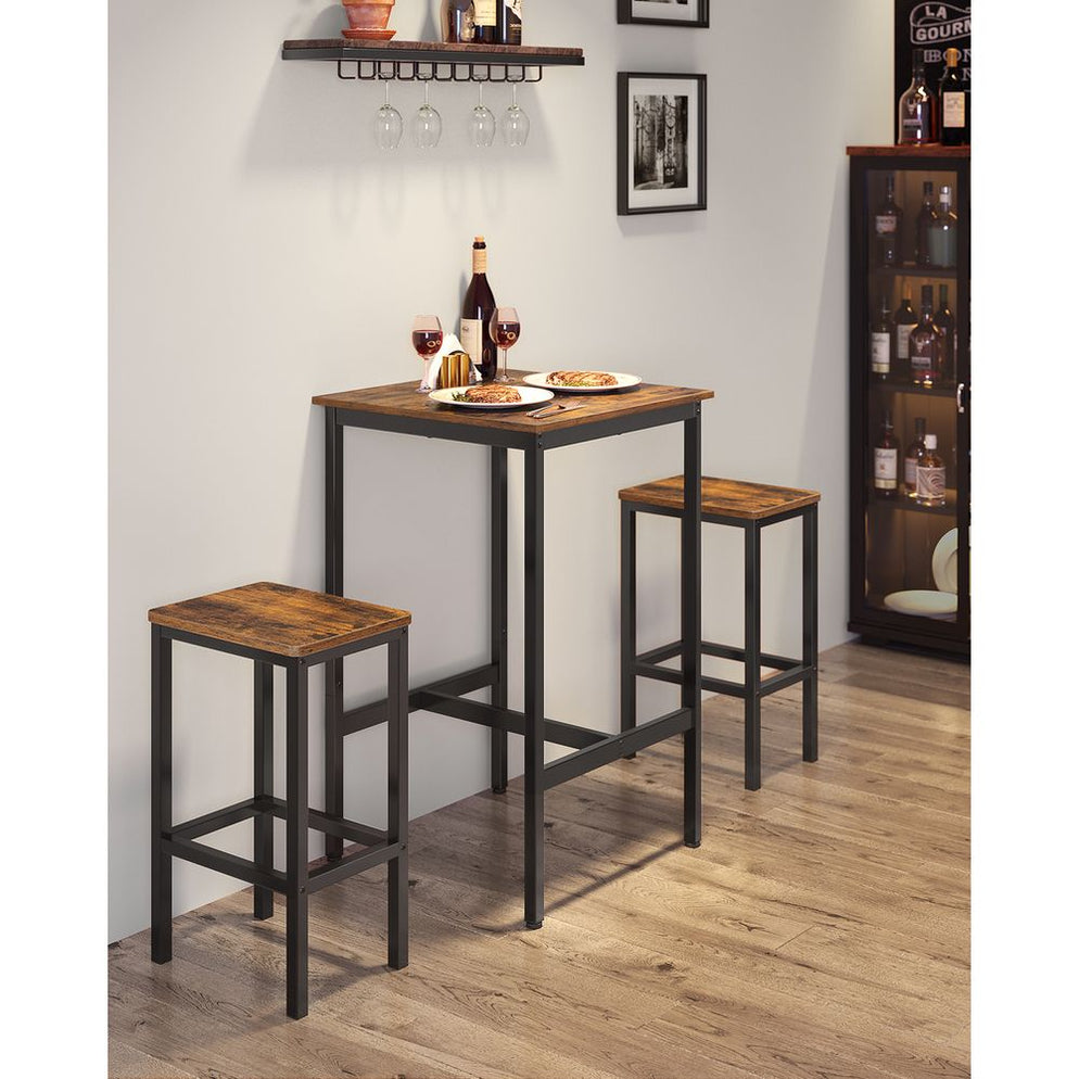 VASAGLE Bar Table and Chairs Set | Top Restaurant Supplies
