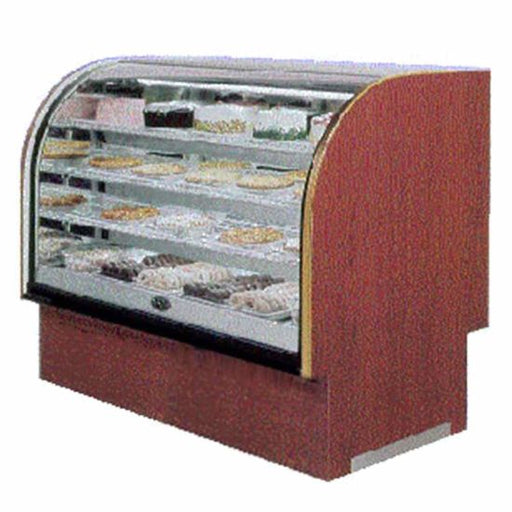 Marc Refrigeration LUBCD-59 59" Non-Refrigerated Bakery Display Case, Curved - Top Restaurant Supplies