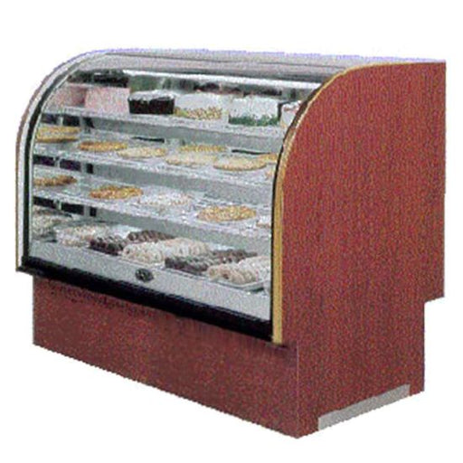 Marc Refrigeration LUBCD-77 78" Non-Refrigerated Bakery Display Case, Curved - Top Restaurant Supplies