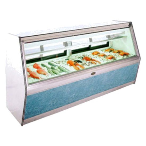 Marc Refrigeration MFC-8R 94" Seafood Case, Glass Front - Top Restaurant Supplies