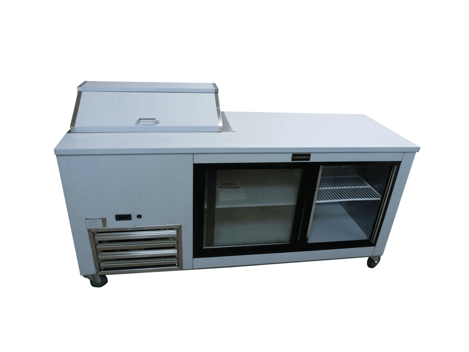 Cooltech CUST-72BMG/COMBO Custom 72” Sandwich Prep & Low Boy Combo - Top Restaurant Supplies - Custom 72” Sandwich Prep - Cooltech