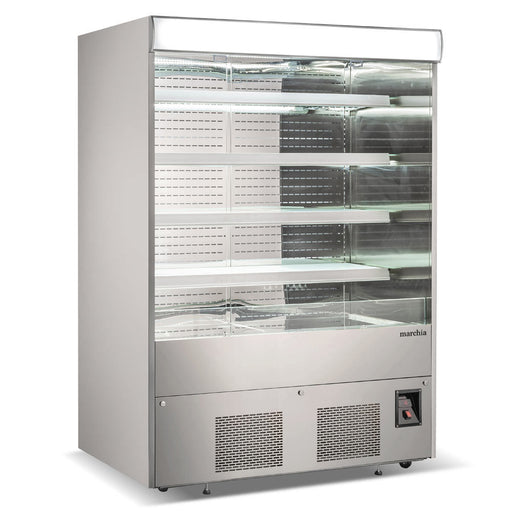 Marchia MDS60 60" Open Air Cooler Grab and Go Refrigerator, 220V - Top Restaurant Supplies