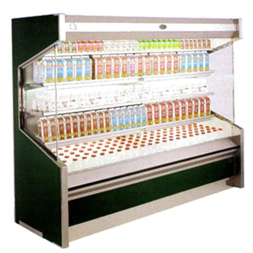 Marc Refrigeration OD-12R 138" Open Dairy Case with 4 Shelves, Remote - Top Restaurant Supplies