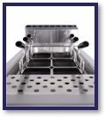 AMPTO 90CPE45 - Pasta cooker Electric, 1 Tank, dual power element