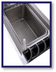 AMPTO 90CPG45 PLUS - Pasta cooker Gas, 1 Tank, dual burner