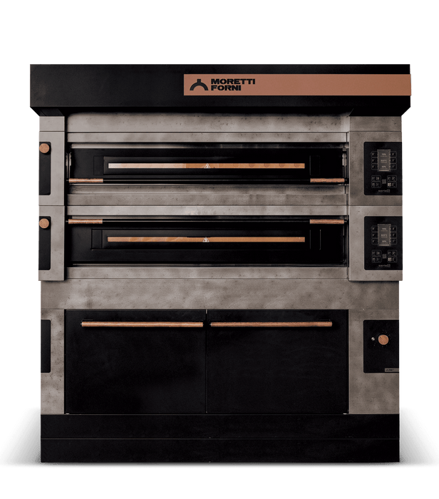 AMPTO S140E ICON - Serie S modular Electric Pizza oven 71-1/2"x55-1/2"x14" (Chamber)