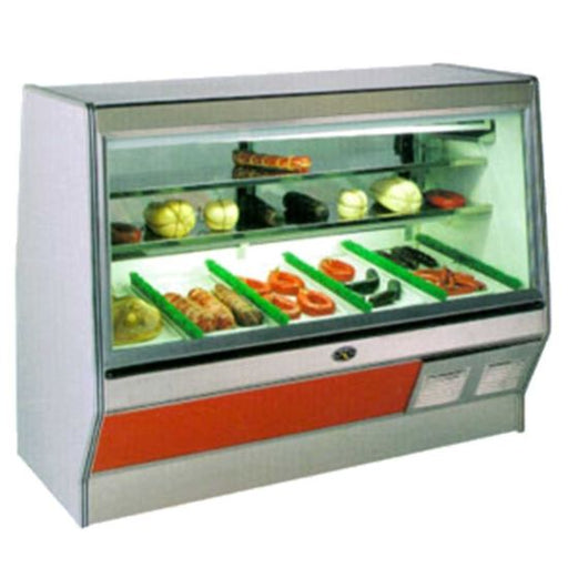Marc Refrigeration SF-12 S/C Self Contained 144" Meat/Deli Case, Double Duty - Top Restaurant Supplies