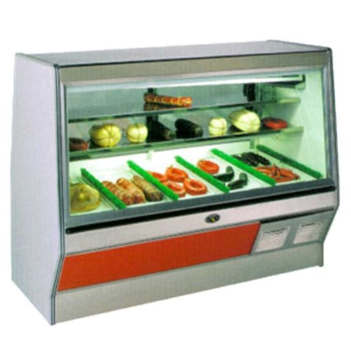 Marc Refrigeration SF-6 S/C Self Contained 72" Meat/Deli Case, Double Duty - Top Restaurant Supplies