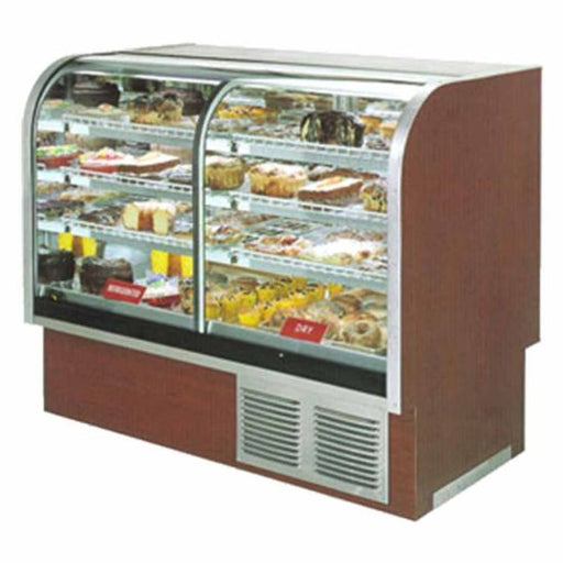 Marc Refrigeration SPL-59 59" Refrigerated/Non-Refrigerated Bakery Case - Top Restaurant Supplies