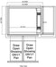 Valpro VPCB-50 Refrigerated Chef Base 50″, 2 Drawer Stainless Steel Base 6.5 cu. ft. - Top Restaurant Supplies