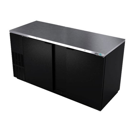 Asber ABBC-68 70" Solid Door Back Bar Cooler - Top Restaurant Supplies