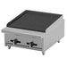 Asber AERB-24 24" 4 Burner Countertop Gas Radiant Broiler - 64,000 BTU - Top Restaurant Supplies