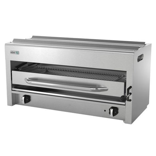 Asber AESB-36 NG 36" Natural Gas Salamander Broiler with Infared Burners - 40,000 BTU - Top Restaurant Supplies