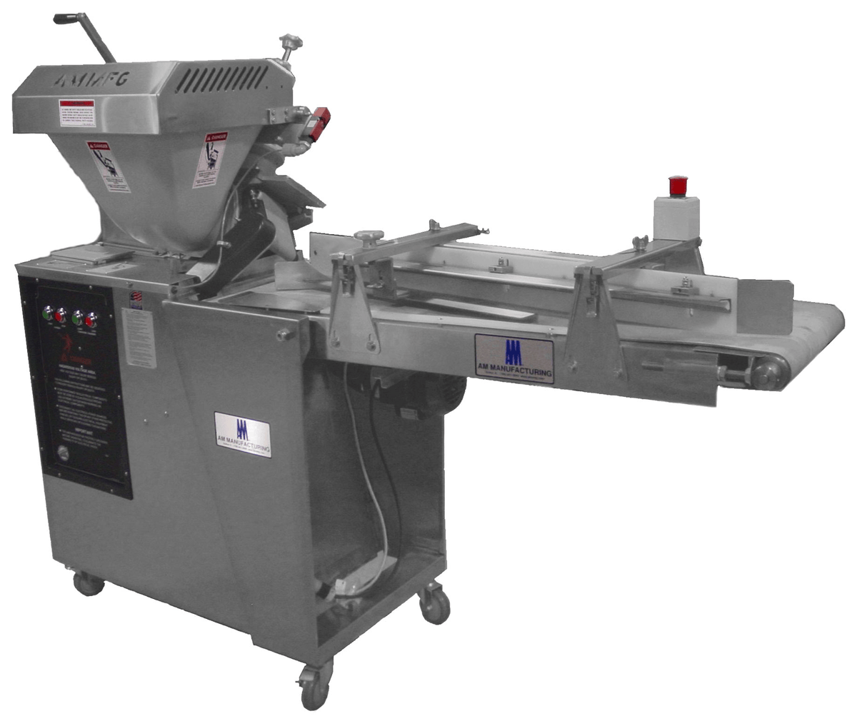 AM Manufacturing S402 Dough Divider Rounder, Single Pocket Combination ...